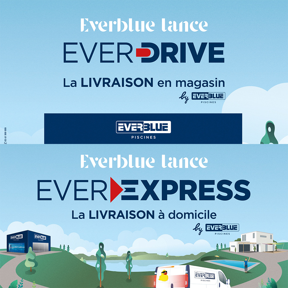 EVERBLUE livraison à domicile et en magasin